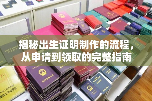 阿拉山口揭秘出生证明制作的流程，从申请到领取的完整指南